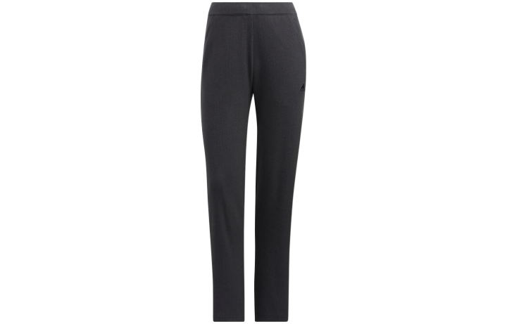 Adidas Adidas Knitted Sweatpants Japan Version Women's Black