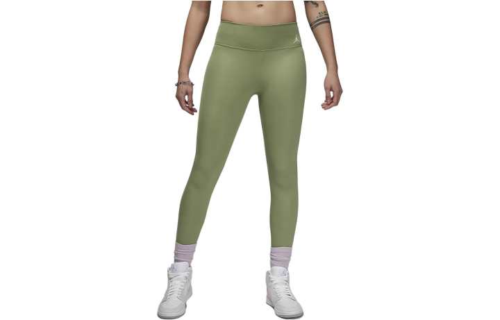 Jordan Jordan Knitted Sweatpants Women's Oil Green Moderate Slim Fit Pants