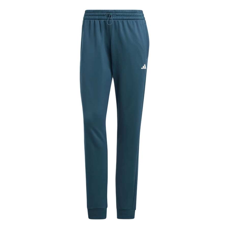 Adidas Adidas AEROREADY Knitted Sweatpants Women's Night Blue Moderate Slim Fit Pants