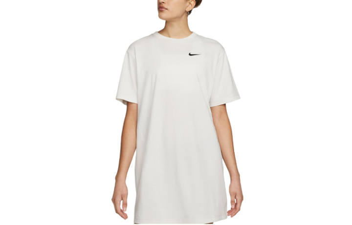 Nike Nike Short Sleeved Dress Women's Phantom Gray White
