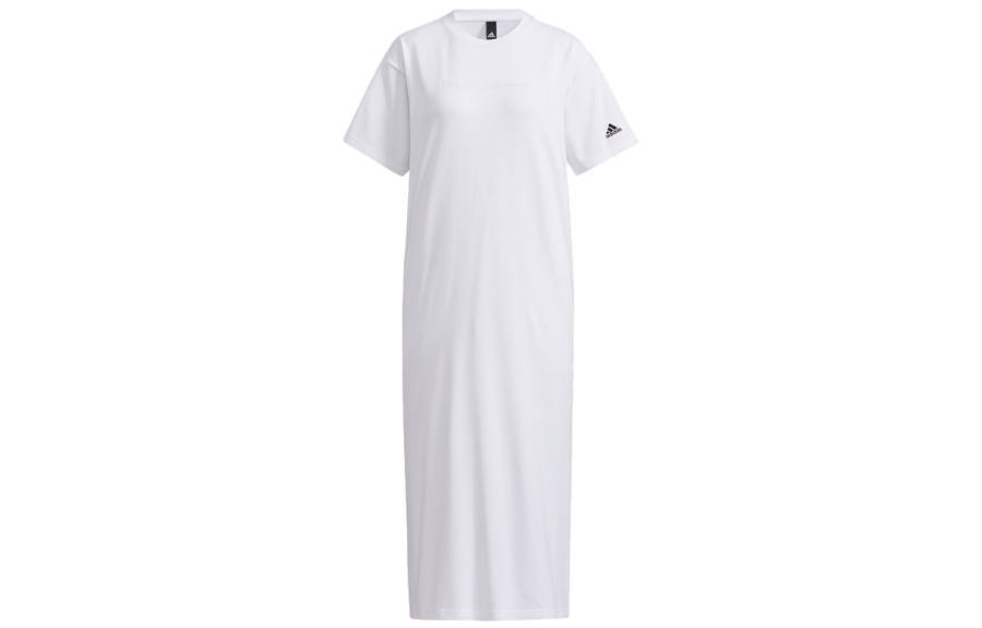 Adidas Adidas Short Sleeved Dress Women's White
