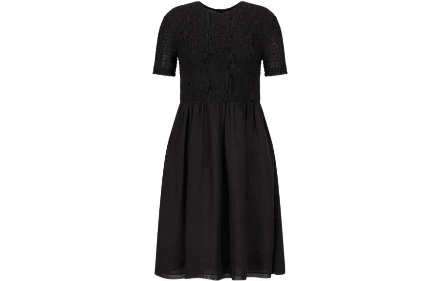EMPORIO ARMANI Short Sleeved Dress Women's Black