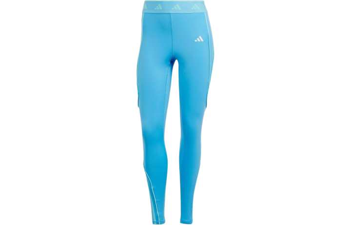 Adidas Adidas Hyperglam Color Pop Full Length Leggings Women's Half Blue