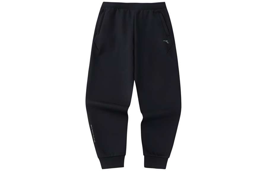 ANTA Anta Variety Training Collection Knitted Sweatpants Women's Basic Black