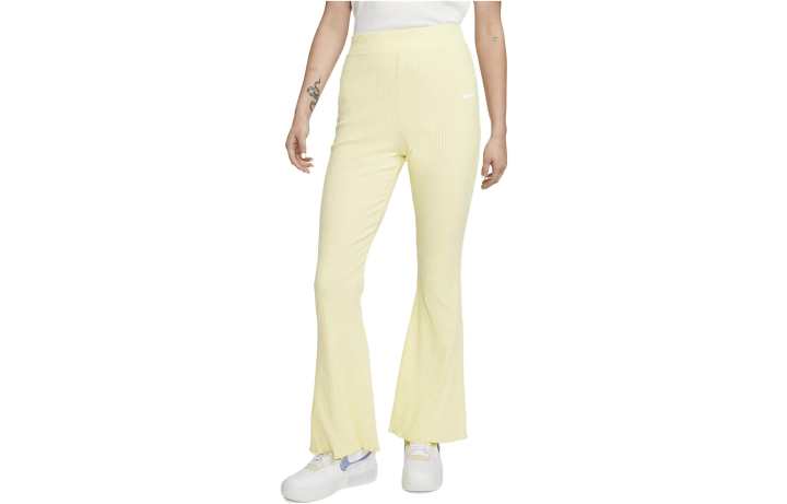 Nike Nike Knitted Sweatpants Women's Lemon Moderate Flared Pants