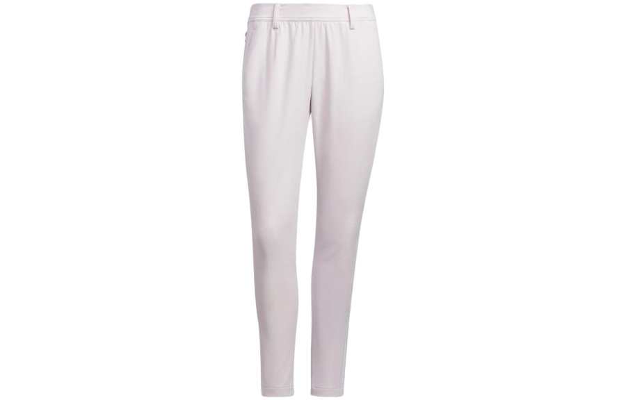 Adidas Adidas Knitted Sweatpants Japan Version Women's Pink