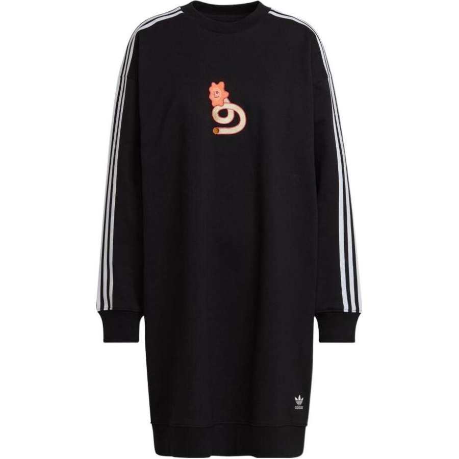 Adidas Originals Long Sleeved Dress Women's Black