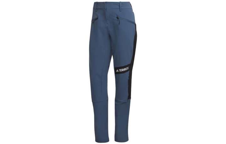 Adidas Adidas Techrock Mountaineering Pants Knitted Sweatpants Women's Blue