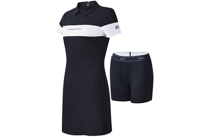 FILA Athletics Short Sleeved Dress Women's Tide Blue