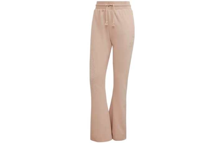 Adidas Adidas 2000 Luxe Open Hem Track Pants Knitted Sweatpants Women's Pearl Gray