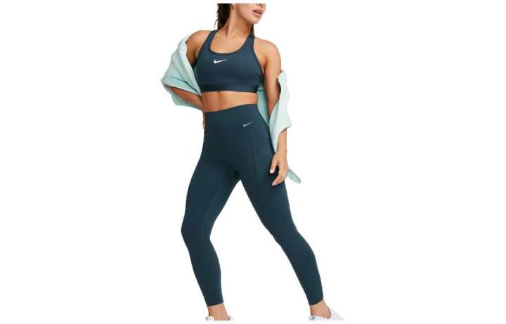 Nike Nike Leggings Women's Green Moderate