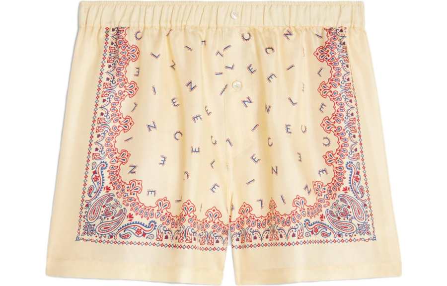 CELINE Casual Shorts Women's Yellow Moderate