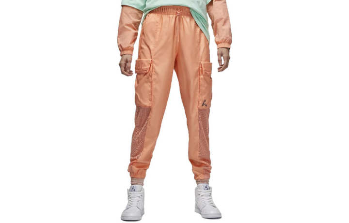 Jordan Jordan Cargo Pants Women's Orange Red Moderate Cuffed Pants