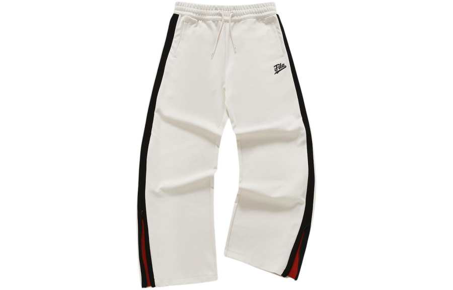 FILA FUSION Knitted Sweatpants Women's Cloud White