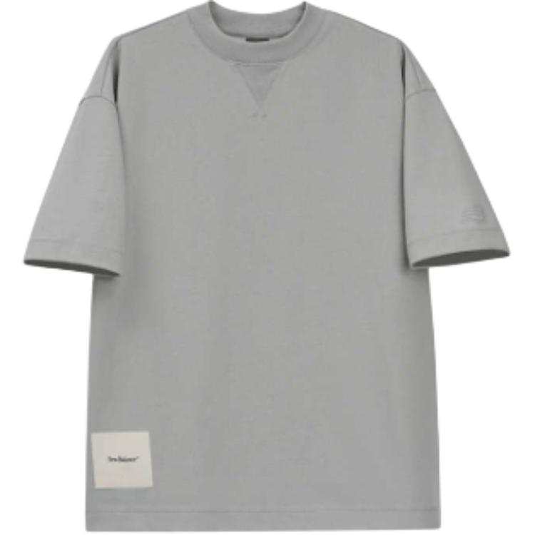 New Balance New Balance NB Grey SS25 T Shirt Unisex Gray
