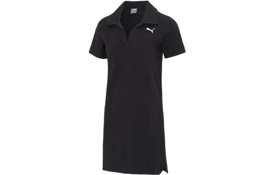 PUMA Short Sleeved Dress Women's Black