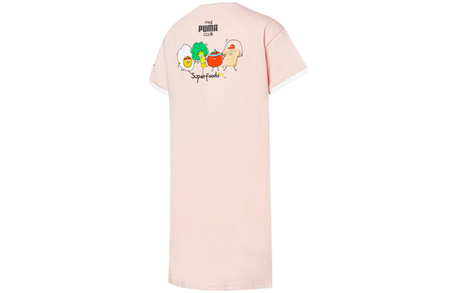 PUMA Short Sleeved Dress Women's Pink