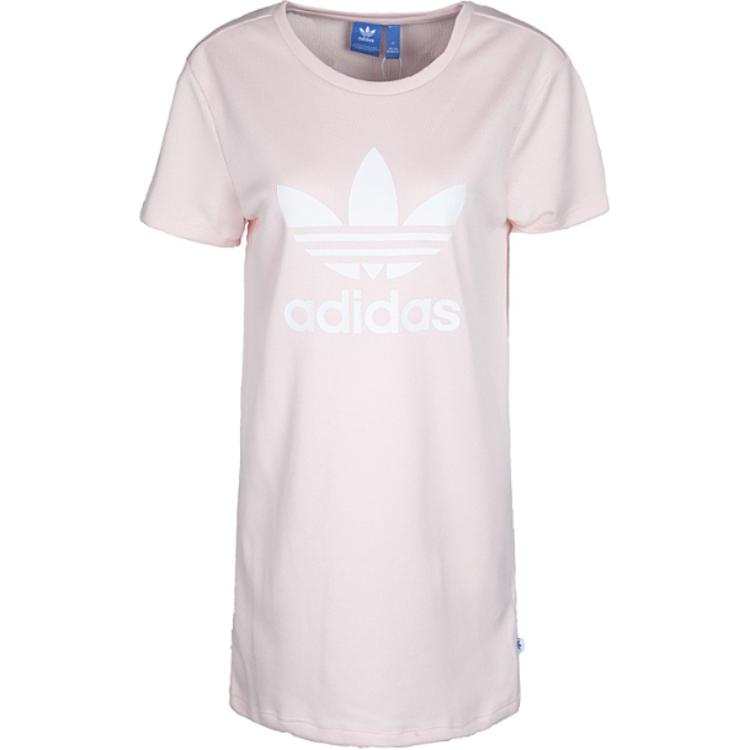 Adidas Originals Short Sleeved Dress Women's Pink