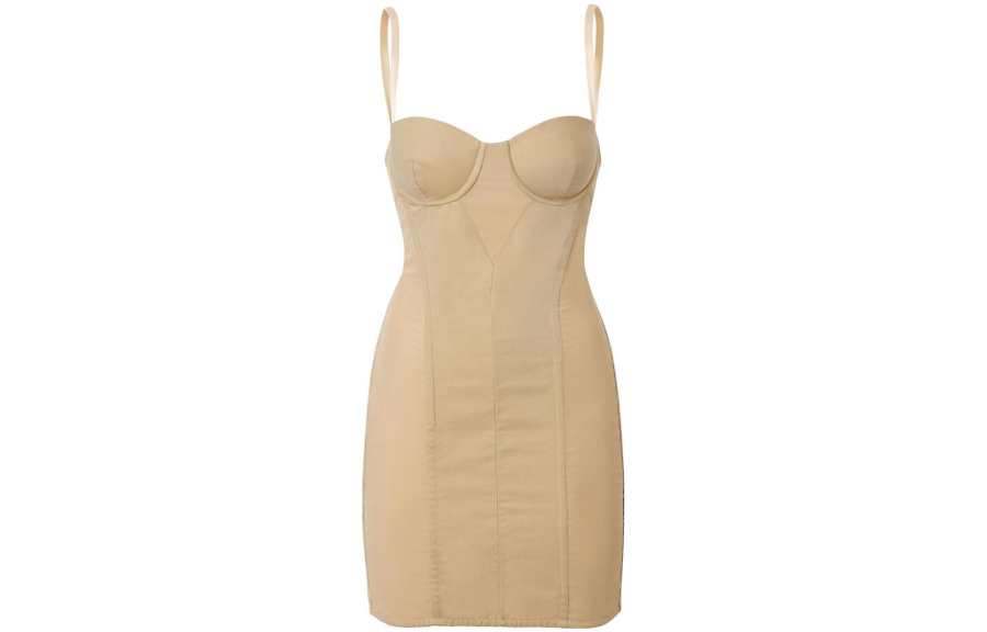 Burberry Slip Dresses Women's Yellow Moderate Short
