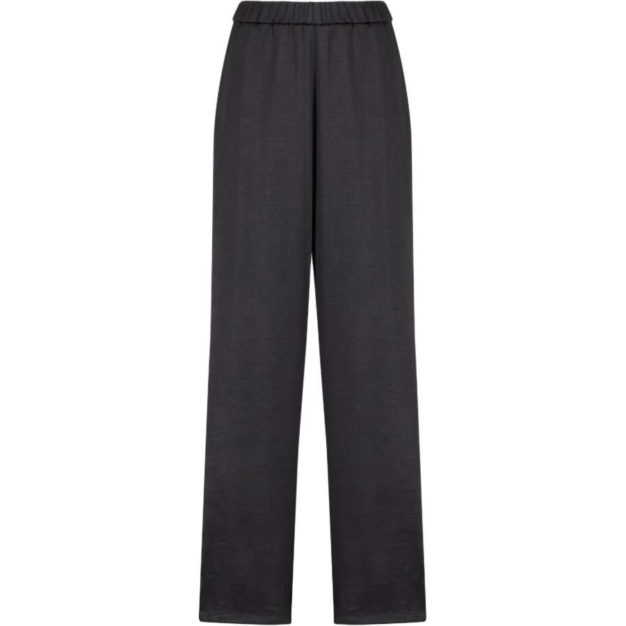 EMPORIO ARMANI EA7 SS25 Casual Pants Women's Black
