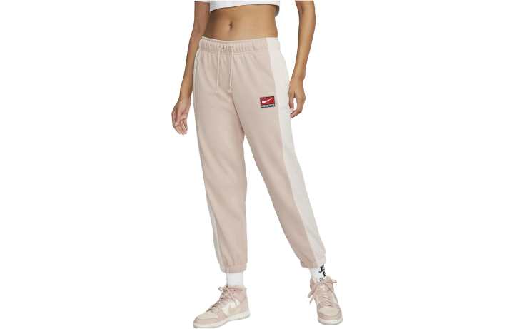 Nike Nike Knitted Sweatpants Women's Pink White Moderate Harem Pants