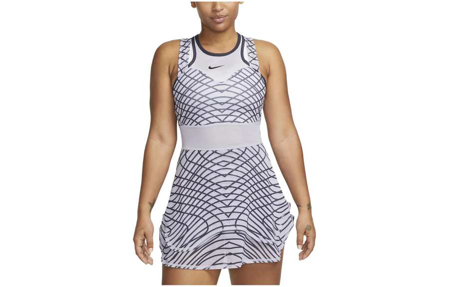 Nike Nike Sleeveless Dresses Women's Oxygen Purple Crew Neck Moderate Short