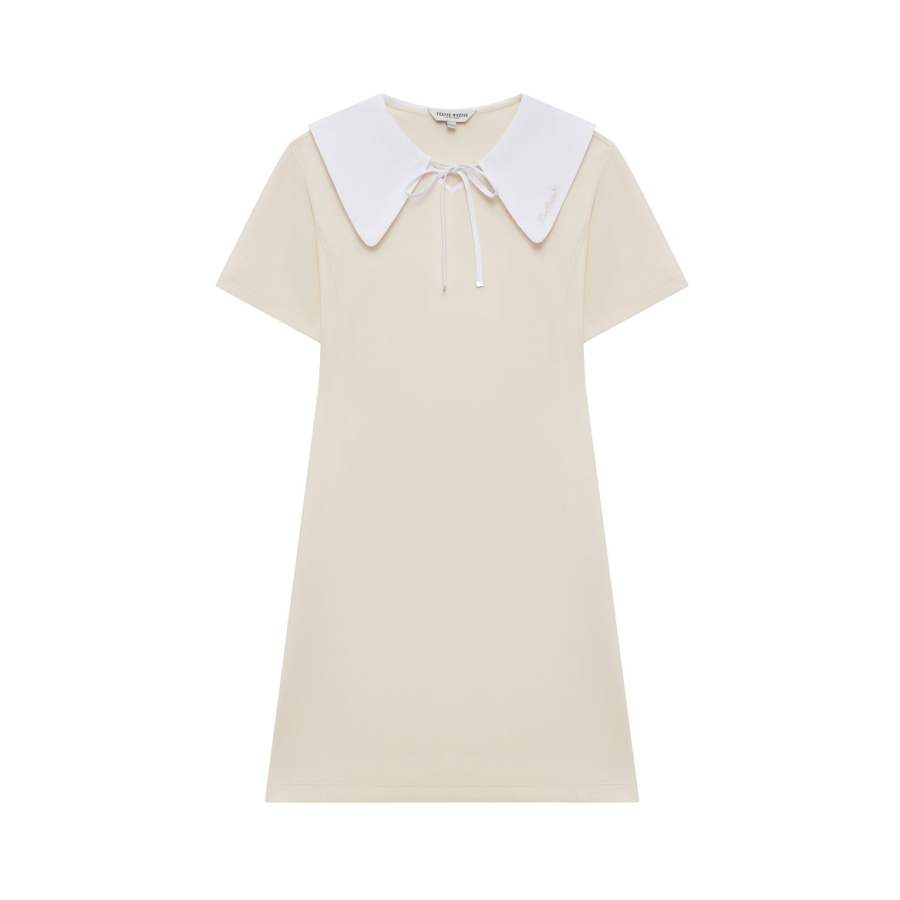 Teenie Weenie Short Sleeved Dress Women's Ivory
