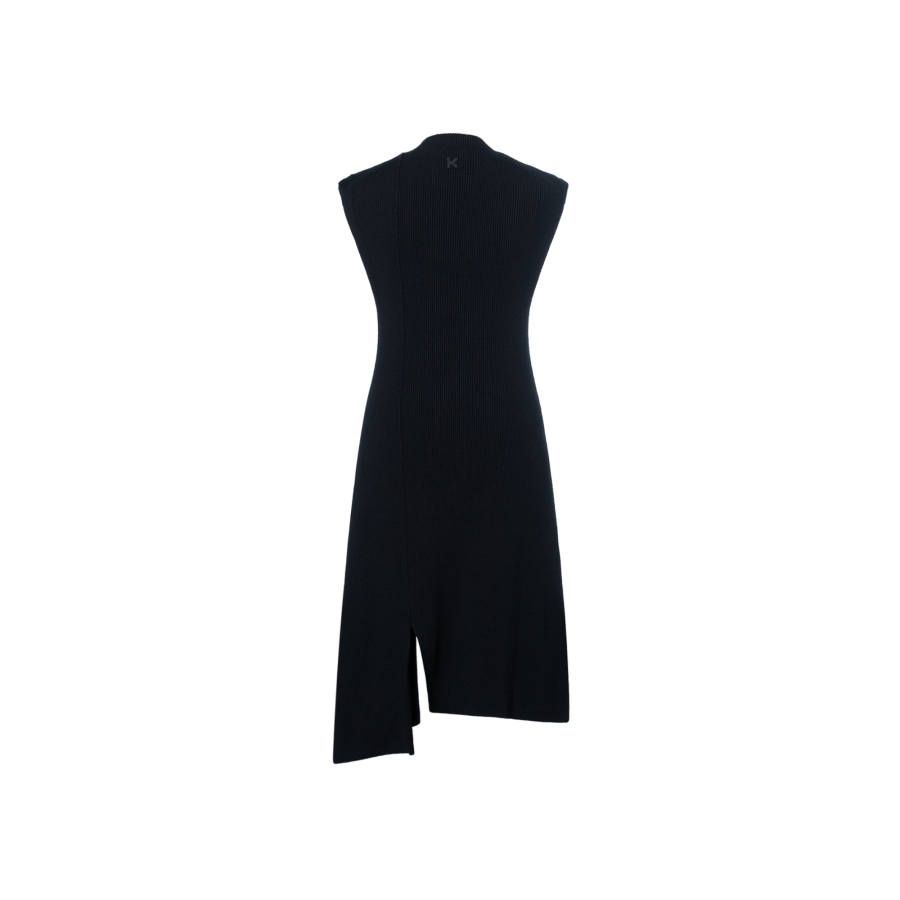 KENZO SS21 Sleeveless Dress Women's Black
