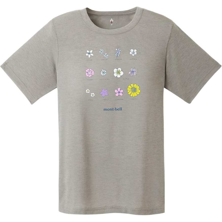 MONTBELL T Shirts Women's Crew Neck