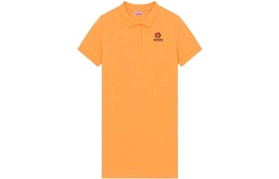 KENZO Boke Flower Mini Polo Shirt Dress