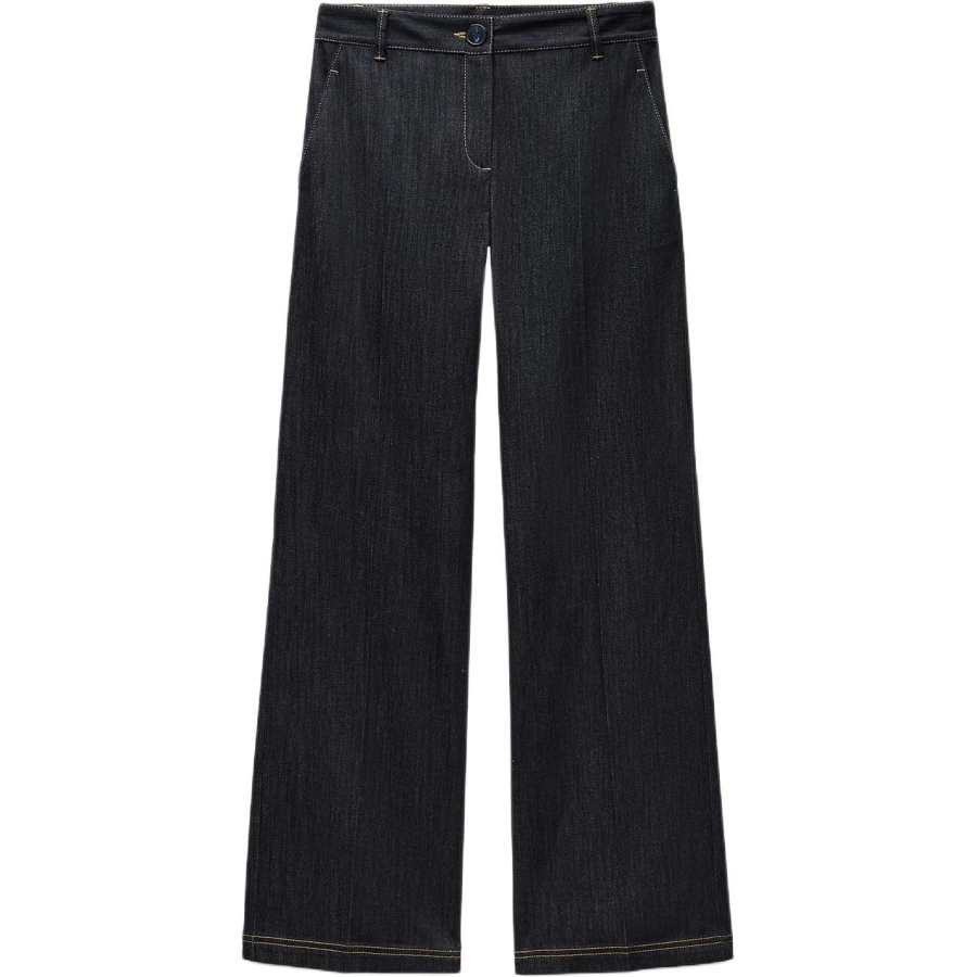ZARA Jeans Women's Indigo Moderate Flared Pants