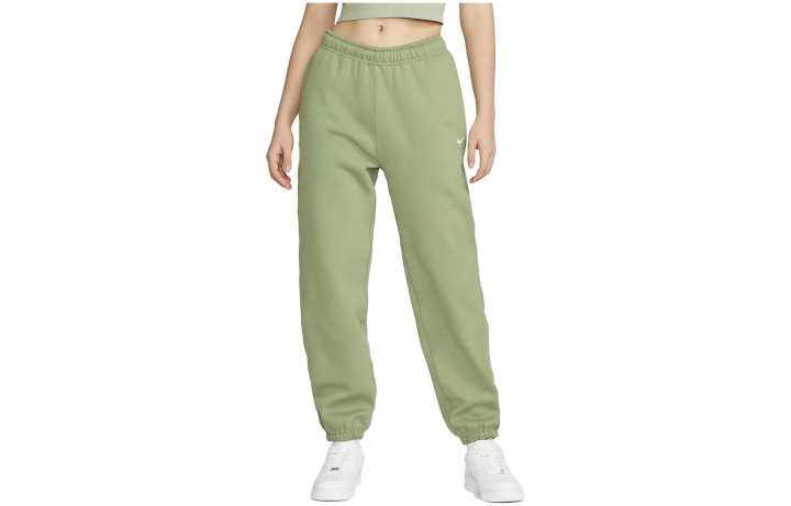 Nike Nike Knitted Sweatpants Women's Oil Green Moderate Cuffed Pants