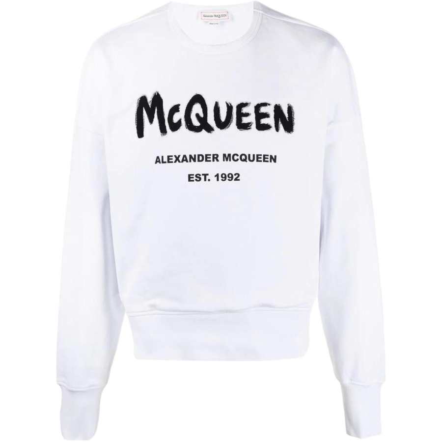 Alexander McQueen 【Previous Season】Graffiti-print sweatshirt