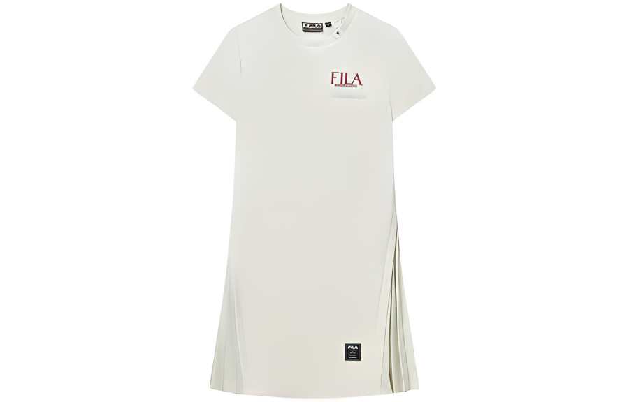 FILA x MIHARA YASUHIRO Short Sleeved Dress Women's Light Mist Gray
