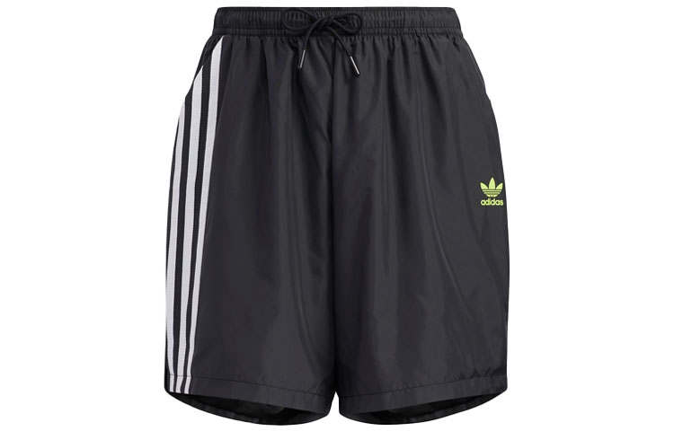 Adidas Originals Trefoil Casual Shorts Women's Black Moderate