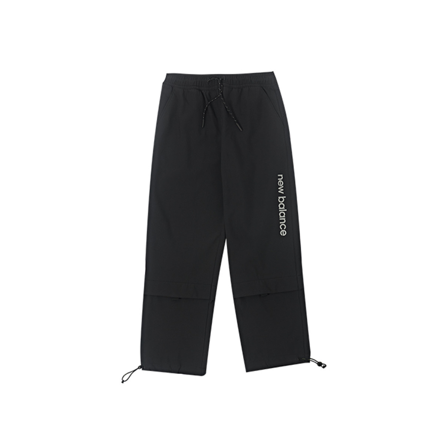 New Balance New Balance Fashionable, Versatile, Comfortable Fleece Lined Loose Fit Lace Up Casual Pants Women's Black