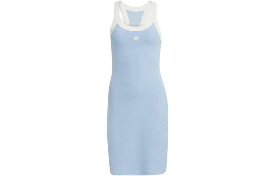 Adidas Originals Hot Girl Collection Sleeveless Dress Women's Sky Blue