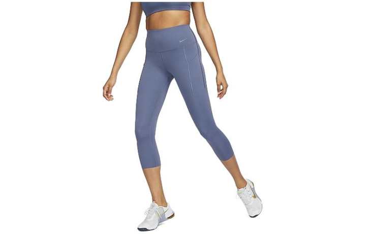 Nike Nike Leggings Women's Blue Moderate