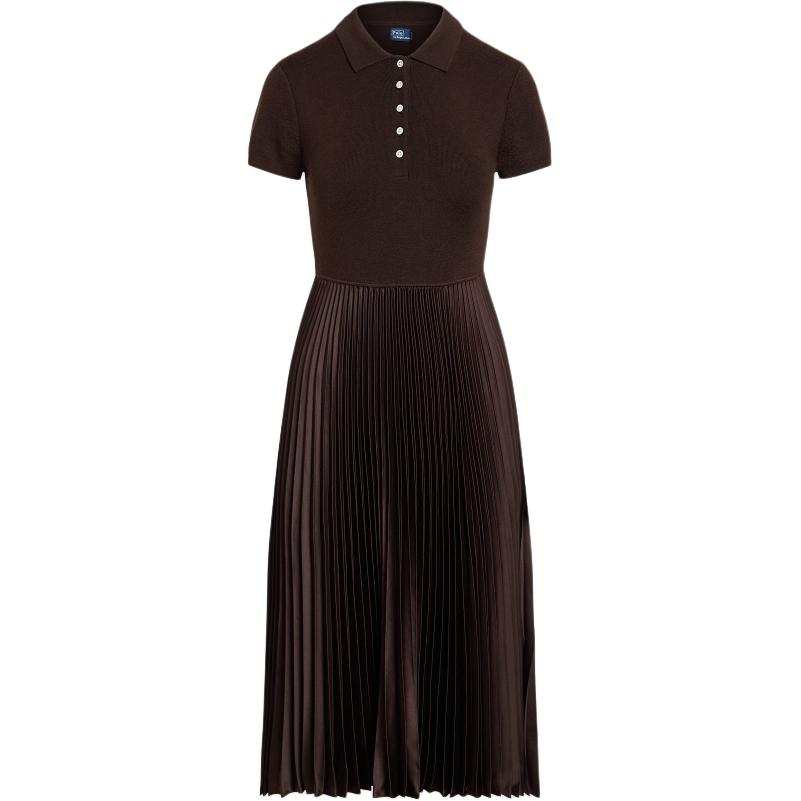 Polo Ralph Lauren Panelled Midi Dress