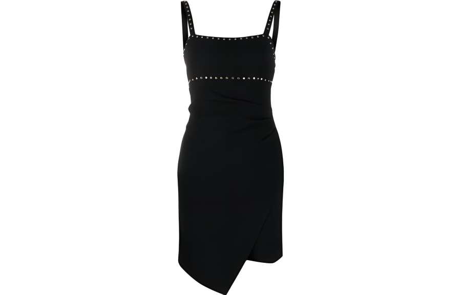 PINKO Slip Dresses Women's Black Moderate Short