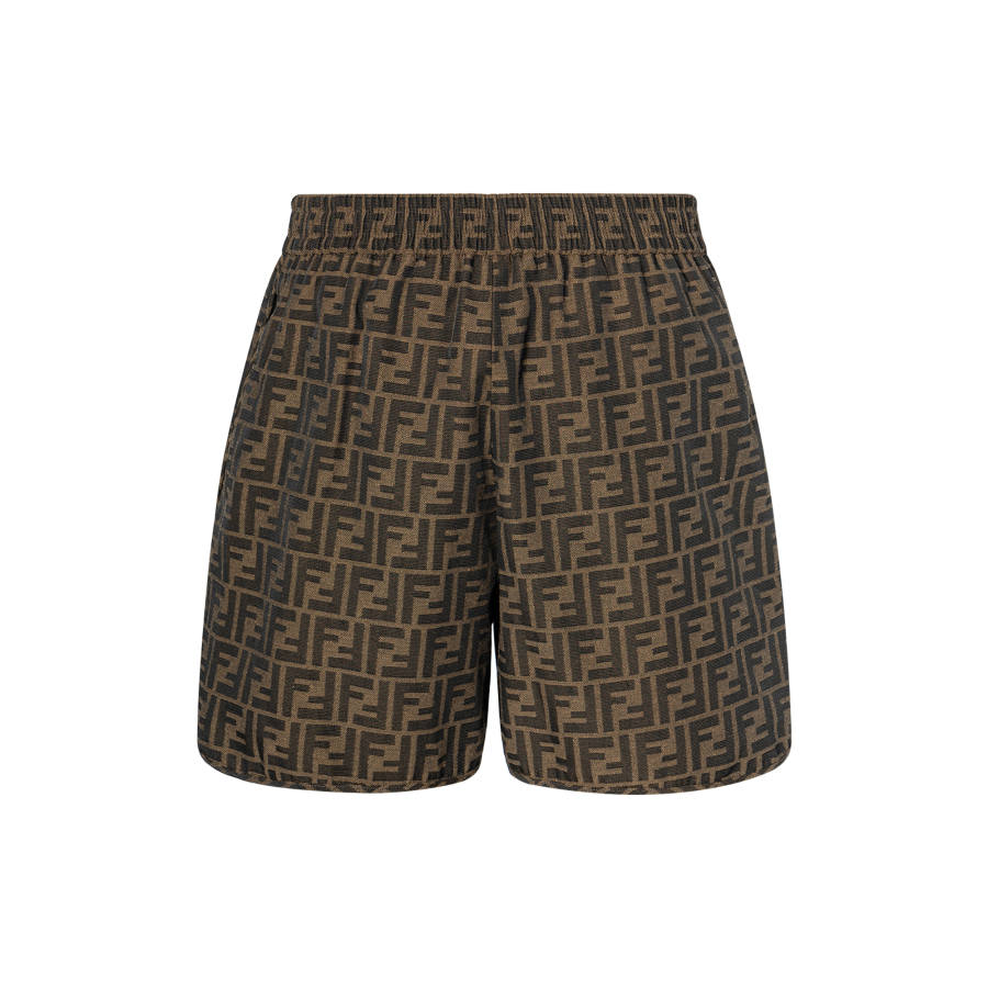 FENDI SS22 Casual Shorts Women's Brown