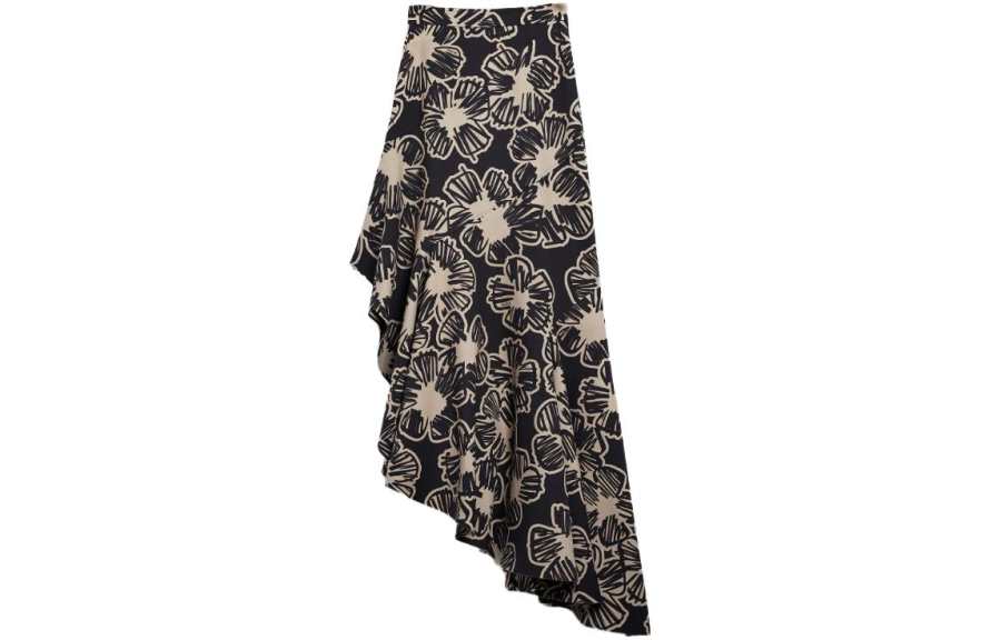 MaxMara Knit Long Skirts Women's Black Moderate Midi Skirt Other