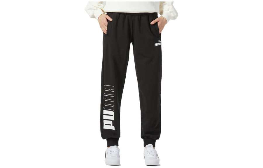PUMA Knitted Sweatpants Women's Black