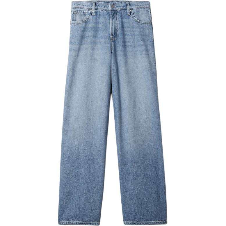 GAP Jeans Women's Light Washed Moderate Wide Leg Pants