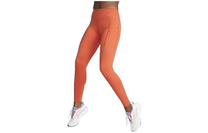 Nike Nike Leggings Women's Orange Moderate