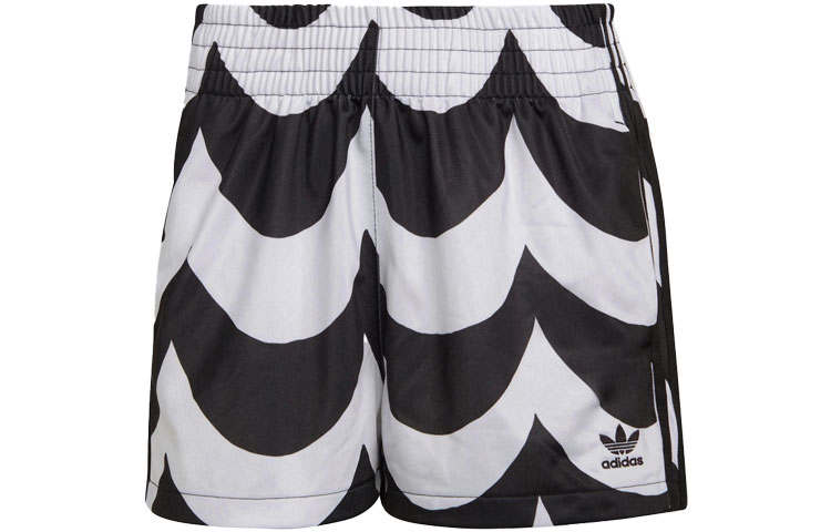 Adidas Originals MARIMEKKO Casual Shorts Women's Black White