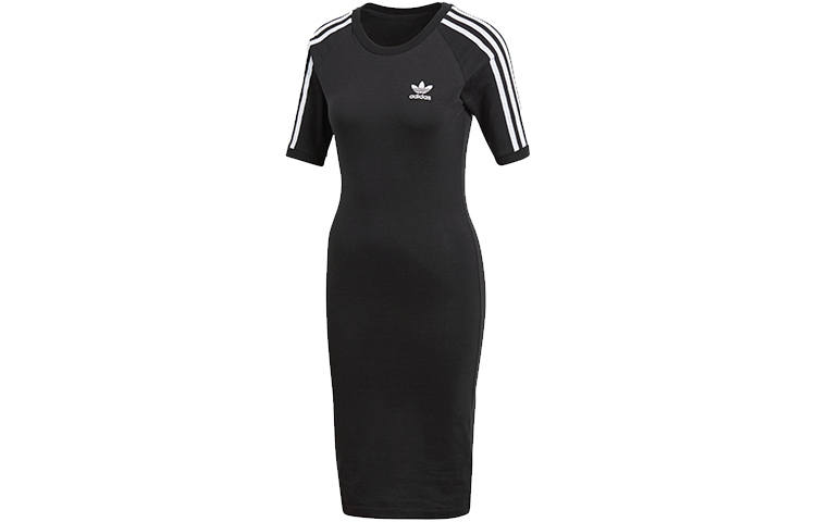 Adidas Originals Short Sleeved Dress Women's Black