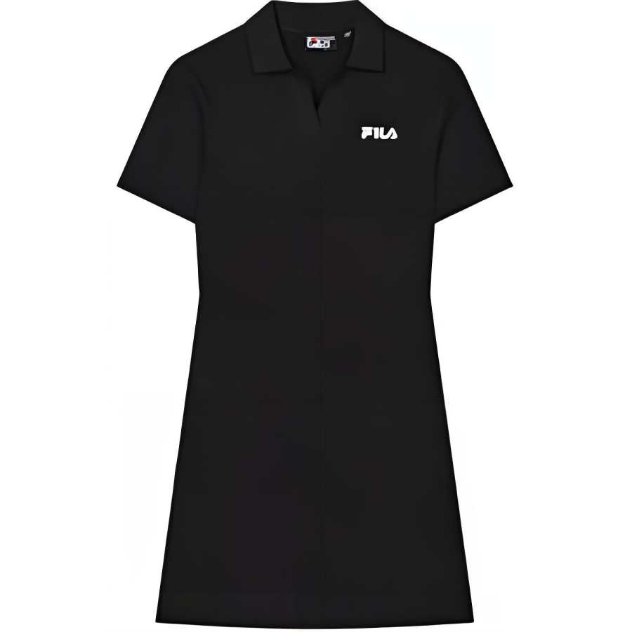 FILA Short Sleeved Dress Women's Jet Black