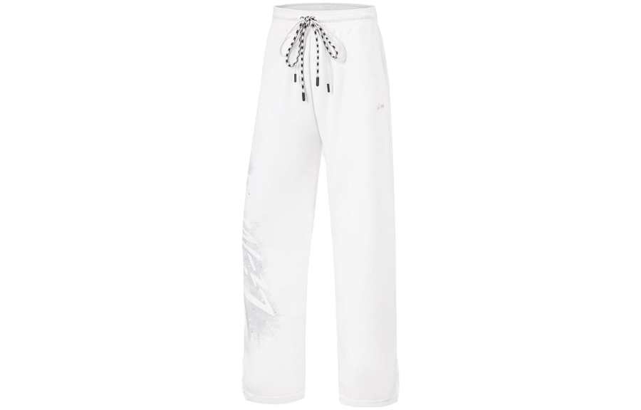 Li-Ning Li Ning Fitness Series Knitted Sweatpants Women's Standard White