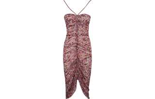 ISABEL MARANT Sleeveless Dresses Women's Pink Camisole Thin Midi Skirt Other